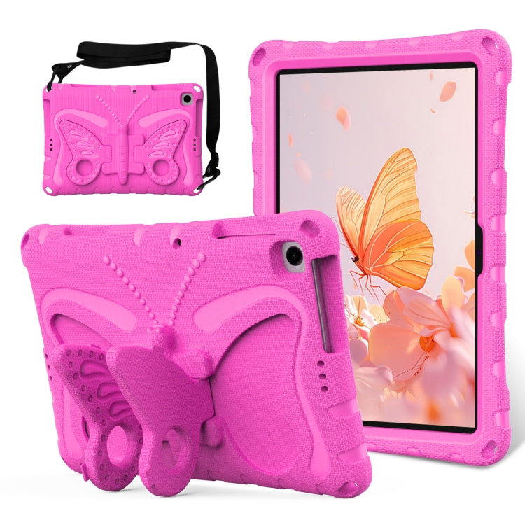 For Honor Pad X8 / X8 Lite 10.1 Butterfly Bracket EVA Shockproof Tablet Case(Rose Red) - free shipping - PMC TechLife - Order now!