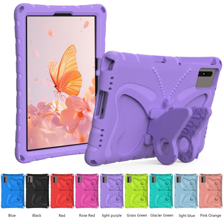 For Honor Tablet V7 11 2021 Butterfly Bracket EVA Shockproof Tablet Case(Light Purple) - free shipping - PMC TechLife - Order now!