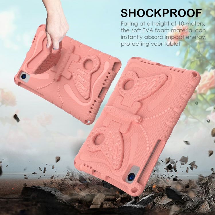 For Honor V6 10.4 2020 Butterfly Bracket EVA Shockproof Tablet Case(Pink Orange) - Honor by PMC TechLife | Online Shopping South Africa | PMC TechLife | Buy Now Pay Later Mobicred
