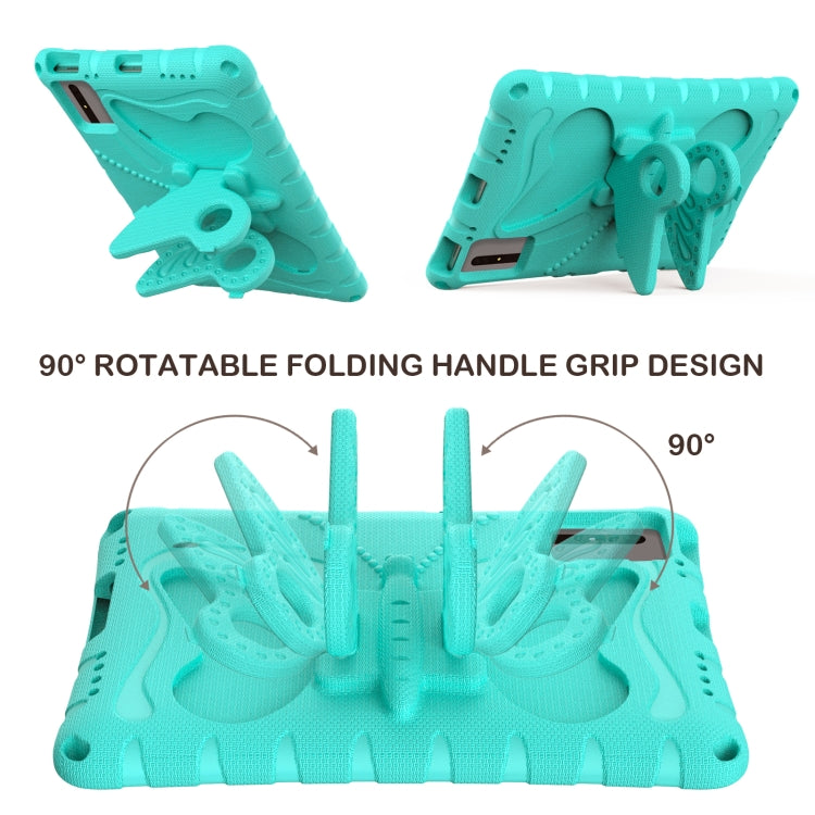 For Huawei MatePad SE 11 2024 Butterfly Bracket EVA Shockproof Tablet Case(Mint Green) - Huawei by PMC TechLife | Online Shopping South Africa | PMC TechLife | Buy Now Pay Later Mobicred