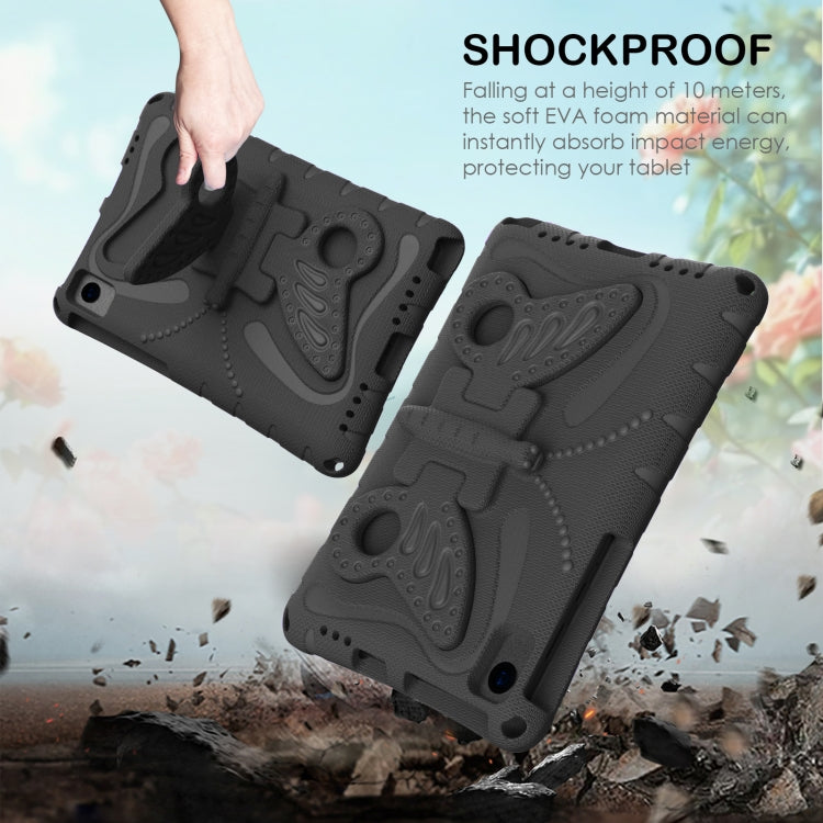 For Huawei MatePad SE 10.4 Butterfly Bracket EVA Shockproof Tablet Case(Black) - Huawei by PMC TechLife | Online Shopping South Africa | PMC TechLife | Buy Now Pay Later Mobicred