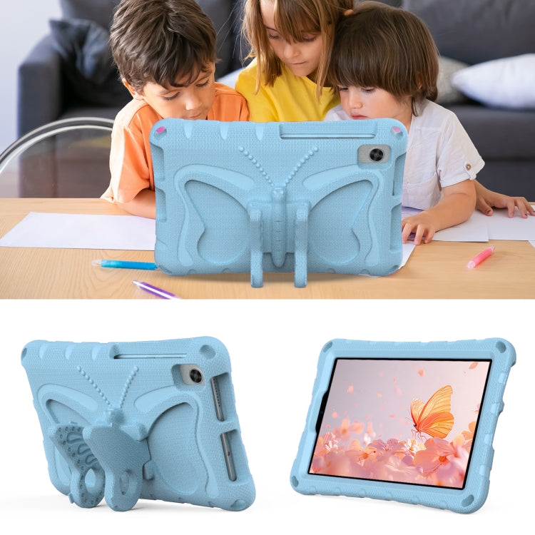 For Huawei MatePad T8 8.0 2020 Butterfly Bracket EVA Shockproof Tablet Case(Light Blue) - Huawei by PMC TechLife | Online Shopping South Africa | PMC TechLife | Buy Now Pay Later Mobicred