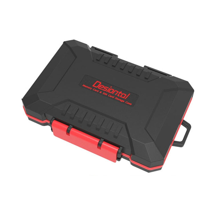 Desiontal SD / TF / XQD / CF / SIM / TF Storage Card Memory Card Organizer Outdoor Portable Waterproof Box - Card Case by PMC TechLife | Online Shopping South Africa | PMC TechLife | Buy Now Pay Later Mobicred