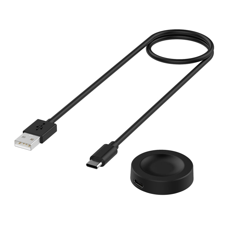 For Huawei Watch GT5 46mm USB Interface Split Type Smart Watch Charging Cable, Length: 1m(Black) - Charger by PMC TechLife | Online Shopping South Africa | PMC TechLife | Buy Now Pay Later Mobicred