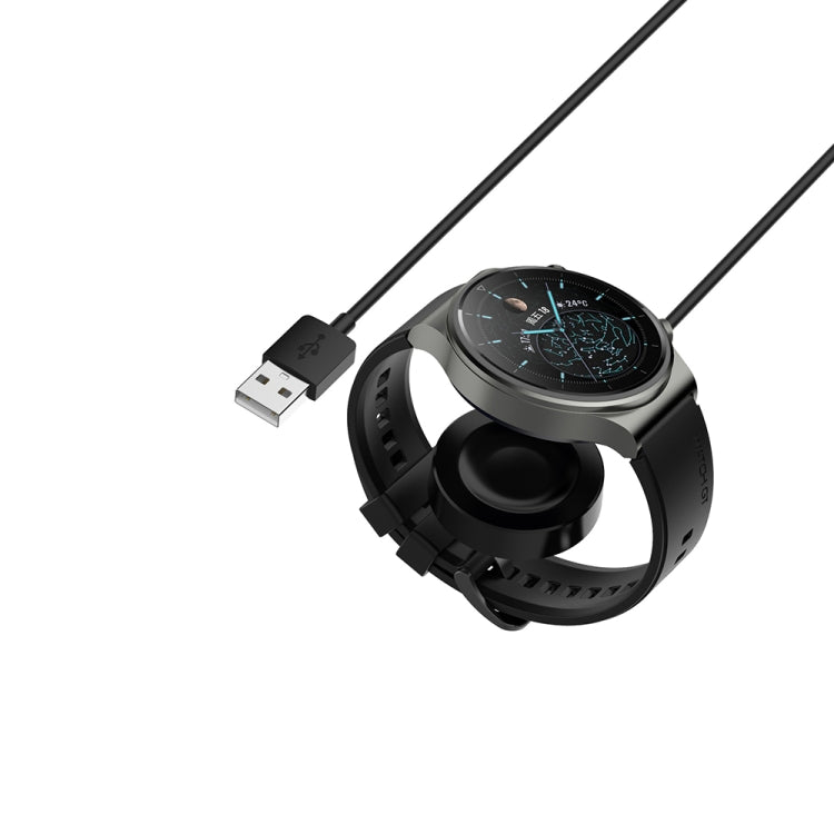 For Huawei Watch GT5 46mm USB Interface Integrated Smart Watch Charging Cable, Length: 1m(Black) - free shipping - PMC TechLife - Order now!