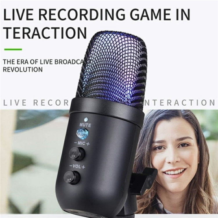 MU1000 Real Time Monitoring Noise Desktop Condenser Microphone - Microphone by PMC TechLife | Online Shopping South Africa | PMC TechLife | Buy Now Pay Later Mobicred