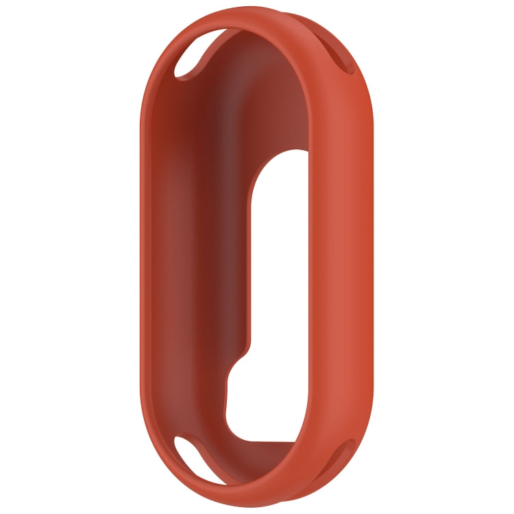 For Xiaomi Smart Band 9 NFC Glossy Surface Silicone Watch Protective Case(Original Red) - Watch Cases by PMC TechLife | Online Shopping South Africa | PMC TechLife | Buy Now Pay Later Mobicred