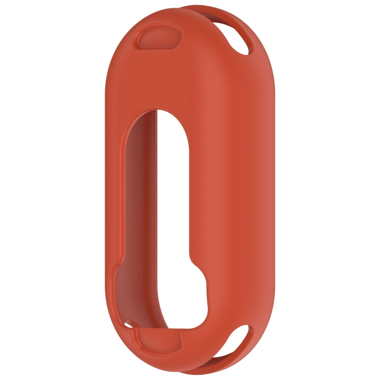 For Xiaomi Smart Band 9 NFC Glossy Surface Silicone Watch Protective Case(Original Red) - Watch Cases by PMC TechLife | Online Shopping South Africa | PMC TechLife | Buy Now Pay Later Mobicred