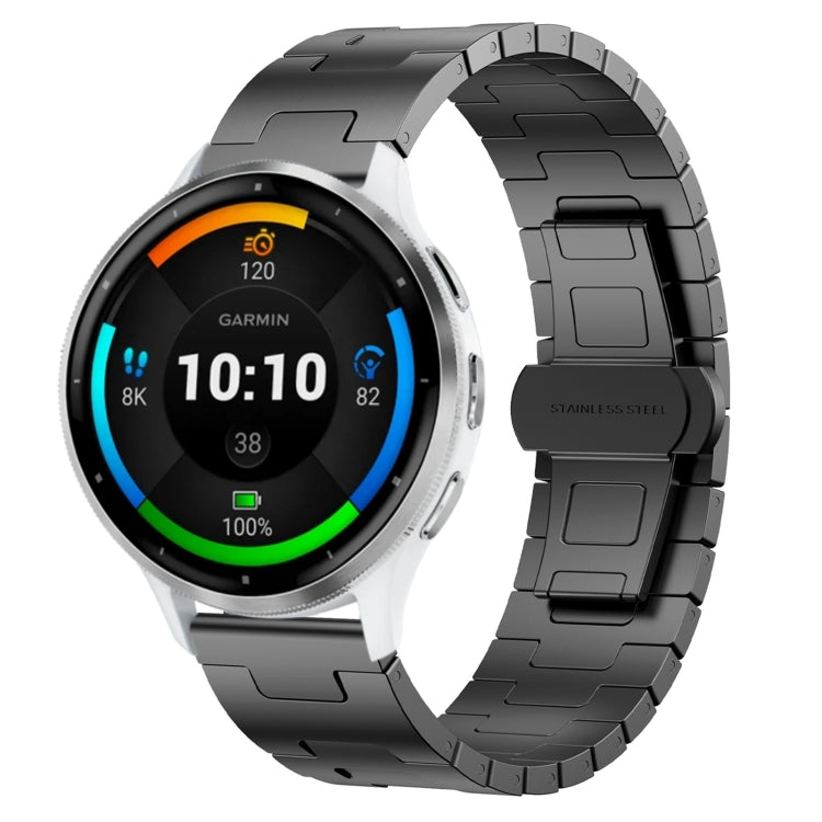 For Garmin Venu 3 Titanium Alloy 22mm Metal Watch Band(Titanium Color) - Watch Bands by PMc TechLife | Online Shopping South Africa | PMc TechLife | Buy Now Pay Later Mobicred