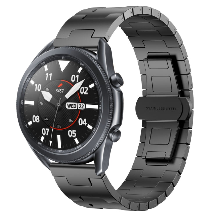 For Samsung Galaxy Watch 3 45mm Titanium Alloy 22mm Metal Watch Band(Titanium Color) - free shipping - PMc TechLife - Order now!