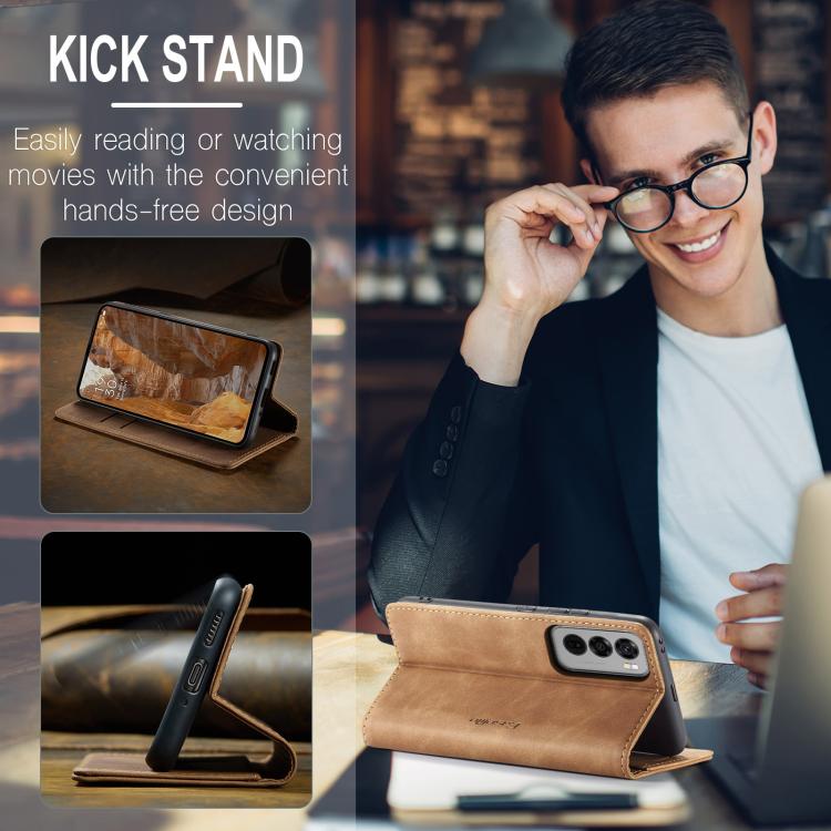 For OPPO Reno12 Pro 5G Global CaseMe 013 Multifunctional Horizontal Flip Leather Phone Case(Brown) - free shipping - PMC Jewellery - Order now!