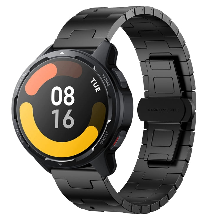 For Xiaomi Watch S1 Active Titanium Alloy 22mm Metal Watch Band(Black) - free shipping - PMc TechLife - Order now!