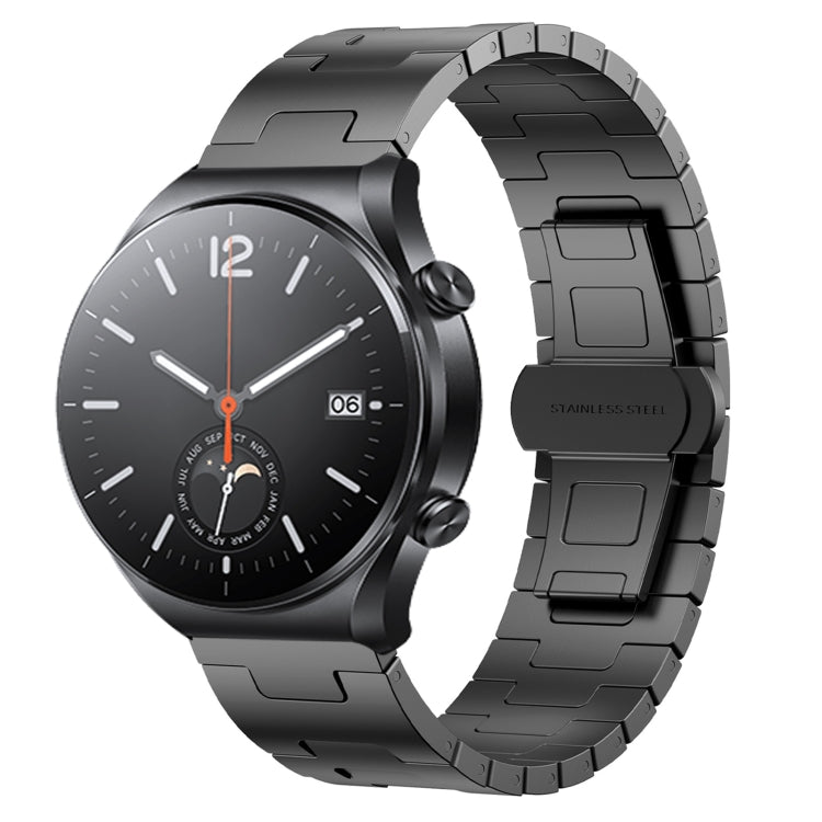For Xiaomi Watch S1 Titanium Alloy 22mm Metal Watch Band(Titanium Color) - Watch Bands by PMc TechLife | Online Shopping South Africa | PMc TechLife | Buy Now Pay Later Mobicred