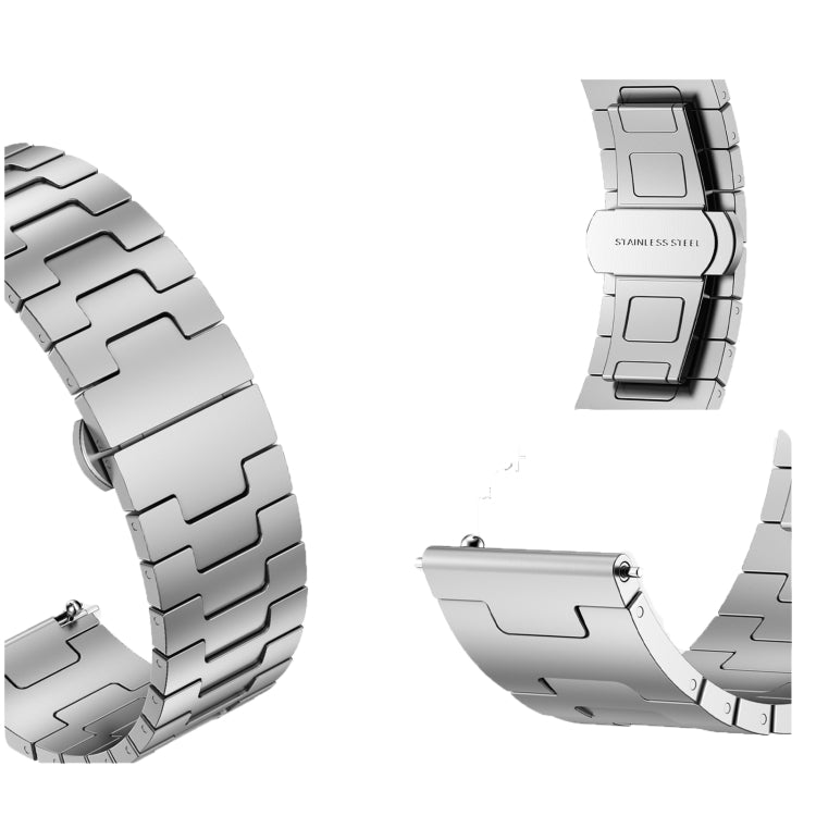 For Xiaomi Watch S1 Active Titanium Alloy 22mm Metal Watch Band(Silver) - free shipping - PMc TechLife - Order now!