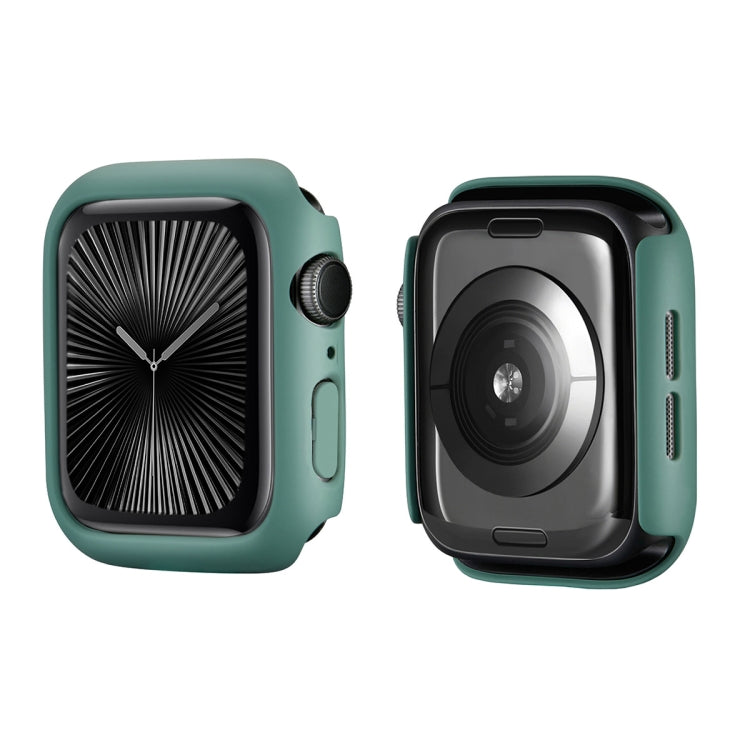For Apple Watch Series 10 42mm ENKAY Hat-Prince Solid Color PC Watch Case Shockproof Cover(Green) - free shipping - PMc TechLife - Order now!