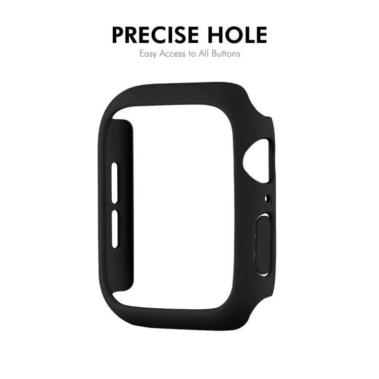 For Apple Watch Series 10 46mm ENKAY Hat-Prince 2 in 1 Solid Color PC Watch Case with Full Coverage PMMA Soft Film(Pink) - free shipping - PMc TechLife - Order now!