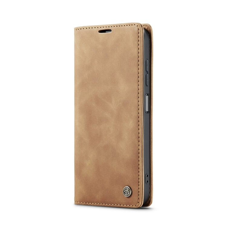 For Samsung Galaxy A06 CaseMe 013 Multifunctional Horizontal Flip Leather Phone Case(Brown) - free shipping - PMC Jewellery - Order now!