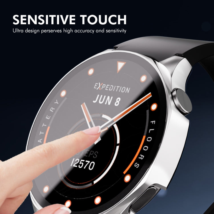 For Huawei Watch GT 5 46mm ENKAY Hat-Prince Tempered Glass Film Integrated PC Watch Case(Transparent) - free shipping - PMc TechLife - Order now!