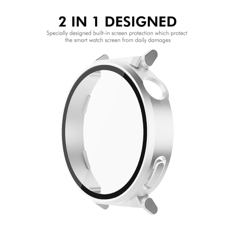 For Huawei Watch GT 5 Pro 42mm ENKAY Hat-Prince Tempered Glass Film Integrated PC Watch Case(Pink) - free shipping - PMc TechLife - Order now!