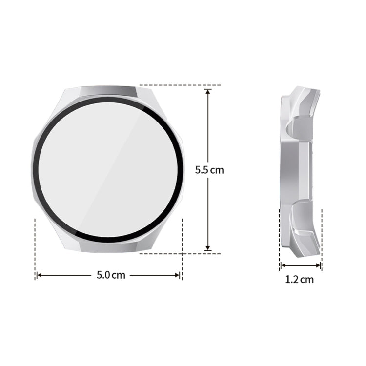 For Huawei Watch GT 5 Pro 46mm ENKAY Hat-Prince Tempered Glass Film Integrated PC Watch Case(Black) - free shipping - PMc TechLife - Order now!