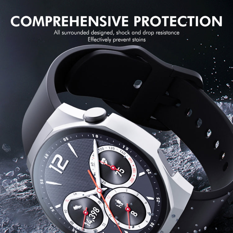 For Huawei Watch GT 5 Pro 46mm ENKAY Hat-Prince Tempered Glass Film Integrated PC Watch Case(Dark Green) - free shipping - PMc TechLife - Order now!
