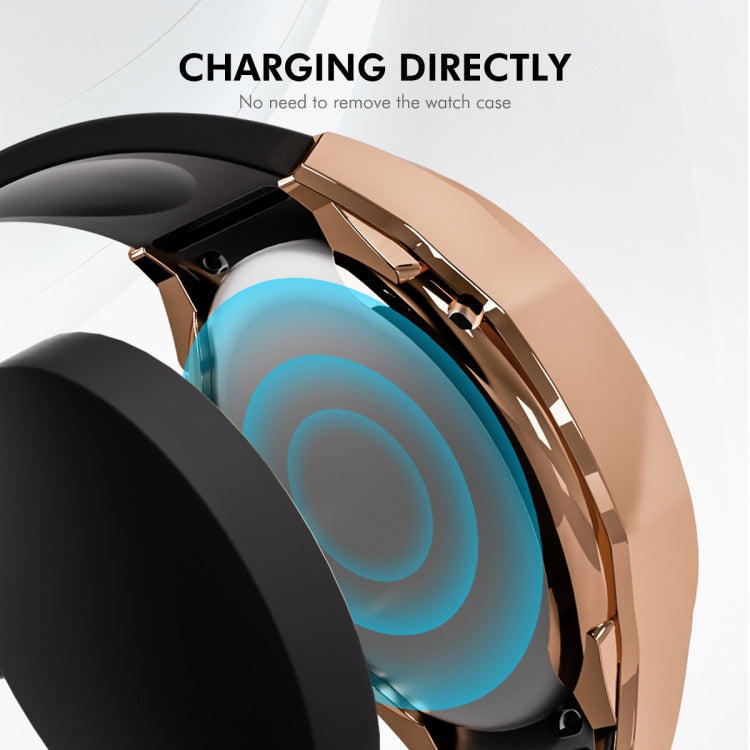 For Huawei Watch GT 5 41mm ENKAY Hat-Prince Electroplated Soft TPU Watch Case with Screen Film(Dark Blue) - free shipping - PMc TechLife - Order now!