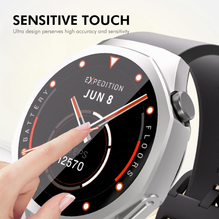 For Huawei Watch GT 5 Pro 42mm ENKAY Hat-Prince Electroplated Soft TPU Watch Case with Screen Film(Transparent) - free shipping - PMc TechLife - Order now!