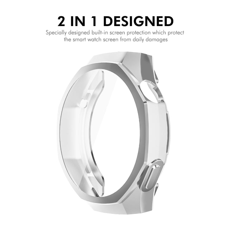 For Huawei Watch GT 5 Pro 46mm ENKAY Hat-Prince Electroplated Soft TPU Watch Case with Screen Film(Black) - free shipping - PMc TechLife - Order now!