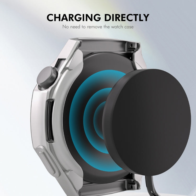For Huawei Watch GT 5 Pro 46mm ENKAY Hat-Prince Electroplated Soft TPU Watch Case with Screen Film(Black) - free shipping - PMc TechLife - Order now!