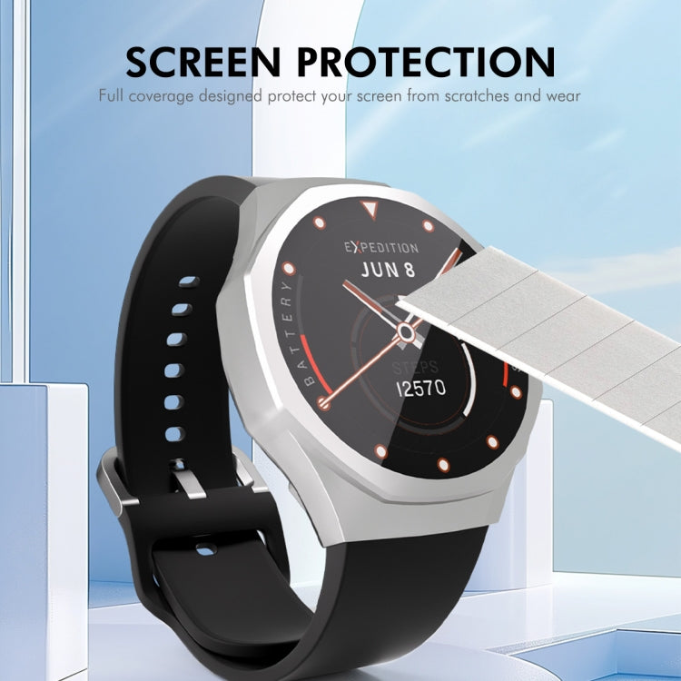 For Huawei Watch GT 5 Pro 46mm ENKAY Hat-Prince Electroplated Soft TPU Watch Case with Screen Film(Transparent) - free shipping - PMc TechLife - Order now!