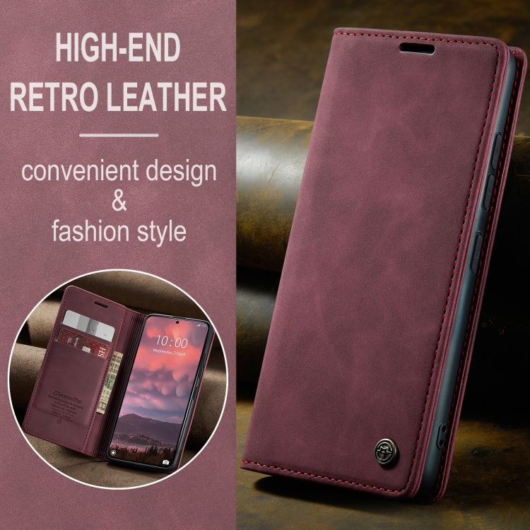 For Xiaomi 14T Pro CaseMe 013 Multifunctional Horizontal Flip Leather Phone Case(Red) - free shipping - PMC Jewellery - Order now!