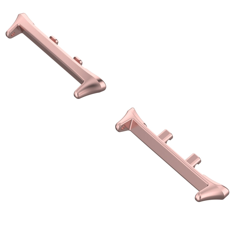 For Honor Watch 5 1 Pair 22mm Stainless Steel Metal Watch Band Connector(Rose Pink) - free shipping - PMc TechLife - Order now!