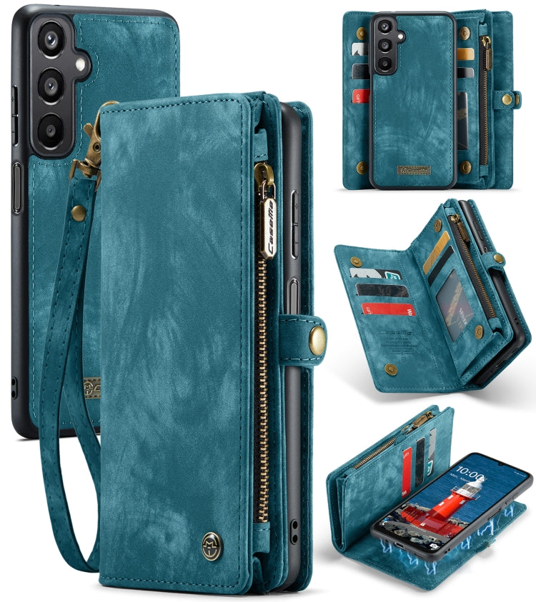 For Samsung Galaxy A16 5G CaseMe 008 Detachable Multifunctional Leather Phone Case(Blue) - free shipping - PMC Jewellery - Order now!