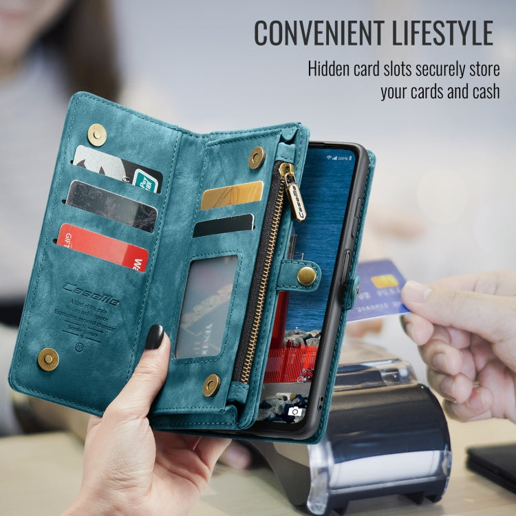 For Samsung Galaxy A16 5G CaseMe 008 Detachable Multifunctional Leather Phone Case(Blue) - free shipping - PMC Jewellery - Order now!