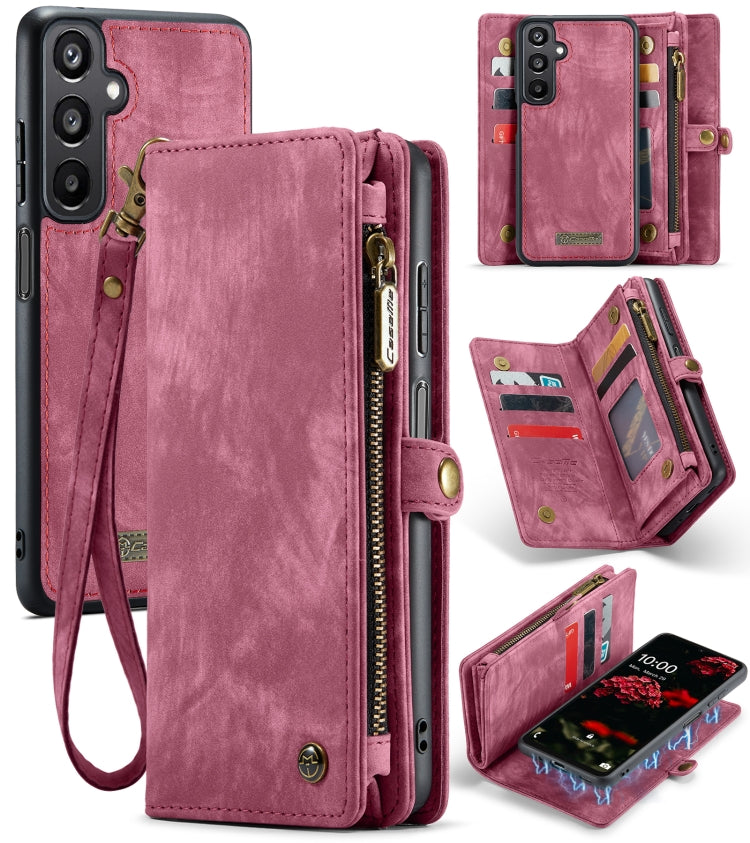 For Samsung Galaxy A16 5G CaseMe 008 Detachable Multifunctional Leather Phone Case(Wine Red) - free shipping - PMC Jewellery - Order now!