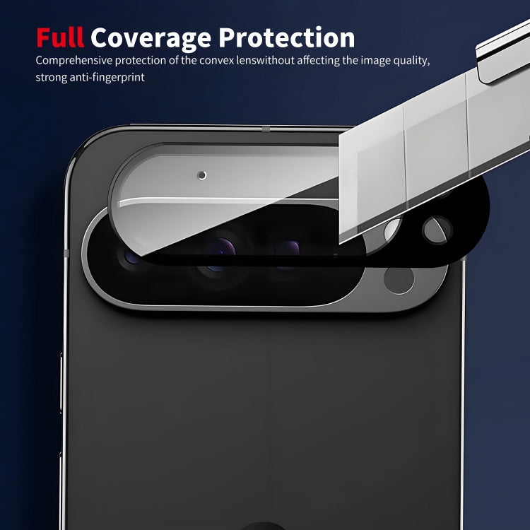 For Google Pixel 9 / 9 Pro ENKAY Hat-Prince Card Slot Wallet TPU Back Leather Phone Case with Lens Film(Cyan) - free shipping - PMC TechLife - Order now!