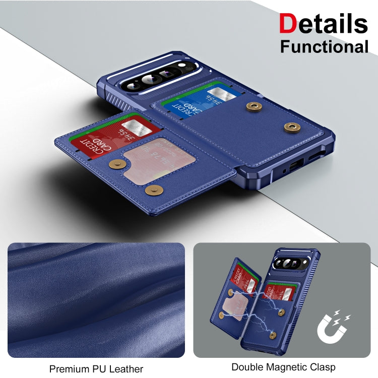 For Google Pixel 9 Pro XL ENKAY Hat-Prince Card Slot Wallet TPU Back Leather Phone Case with Lens Film(Rose Gold) - free shipping - PMC TechLife - Order now!