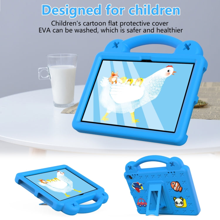 For Amazon Fire HD8 2024 / 2022 / HD8 Plus Handle Kickstand Children EVA Shockproof Tablet Case(SkyBlue) - Amazon by PMC TechLife | Online Shopping South Africa | PMC TechLife | Buy Now Pay Later Mobicred