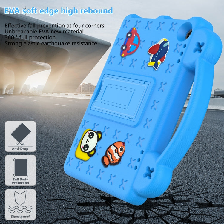 For Amazon Fire HD8 2024 / 2022 / HD8 Plus Handle Kickstand Children EVA Shockproof Tablet Case(SkyBlue) - Amazon by PMC TechLife | Online Shopping South Africa | PMC TechLife | Buy Now Pay Later Mobicred