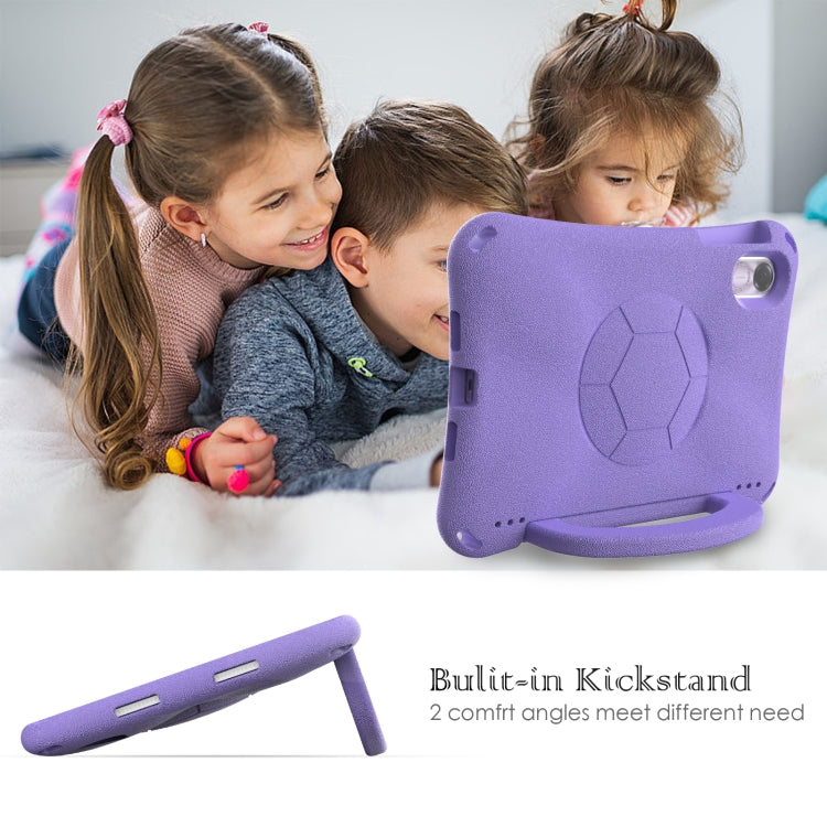 For Honor Pad X8 Pro 11.5 2023 Handle Football Shaped EVA Shockproof Tablet Case(Light Purple) - Honor by PMC TechLife | Online Shopping South Africa | PMC TechLife | Buy Now Pay Later Mobicred