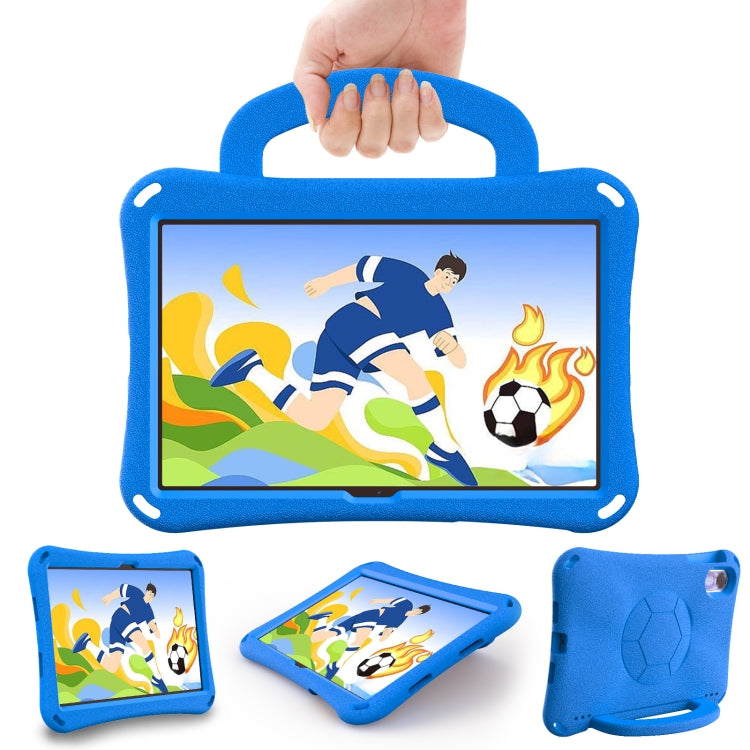 For Honor Pad X8 Pro 11.5 2023 Handle Football Shaped EVA Shockproof Tablet Case(Blue) - Honor by PMC TechLife | Online Shopping South Africa | PMC TechLife | Buy Now Pay Later Mobicred