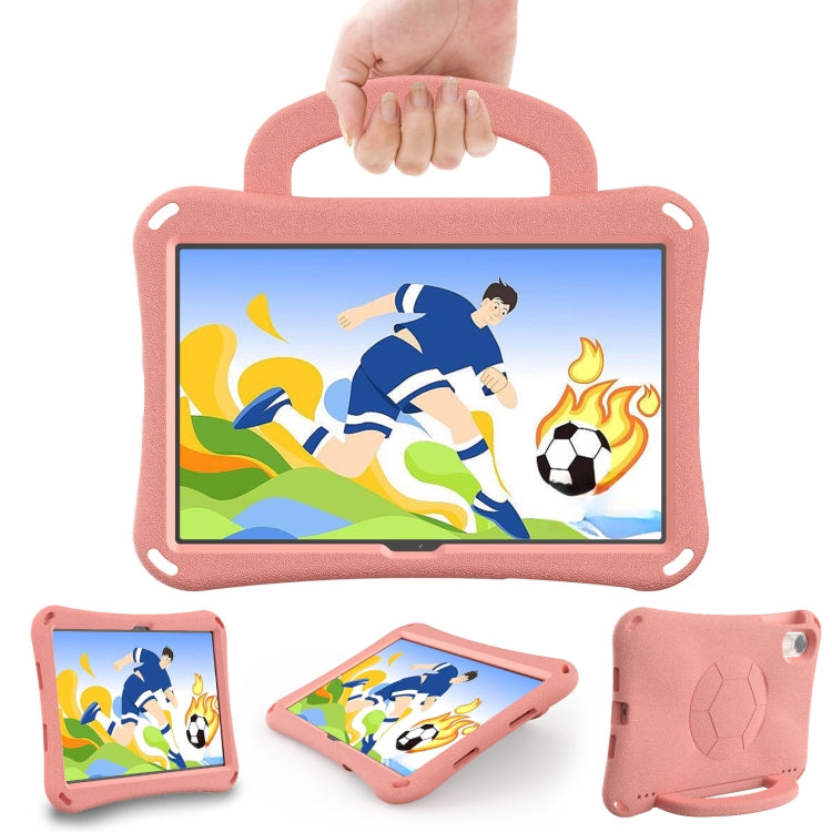 For Honor Pad X8 Pro 11.5 2023 Handle Football Shaped EVA Shockproof Tablet Case(Light Pink) - Honor by PMC TechLife | Online Shopping South Africa | PMC TechLife | Buy Now Pay Later Mobicred
