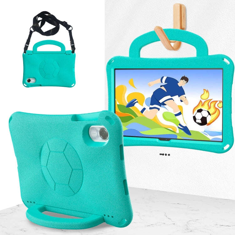 For Honor Pad X8 Pro 11.5 2023 Handle Football Shaped EVA Shockproof Tablet Case(Mint  Green) - Honor by PMC TechLife | Online Shopping South Africa | PMC TechLife | Buy Now Pay Later Mobicred