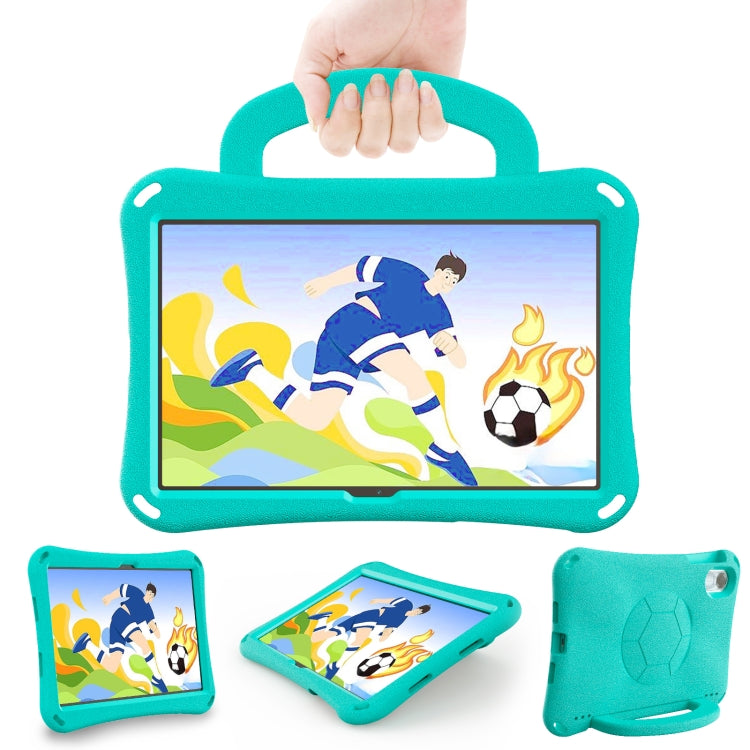 For Honor Pad X8 Pro 11.5 2023 Handle Football Shaped EVA Shockproof Tablet Case(Mint  Green) - Honor by PMC TechLife | Online Shopping South Africa | PMC TechLife | Buy Now Pay Later Mobicred