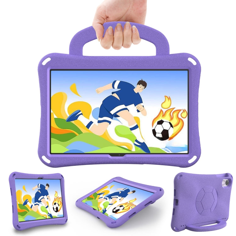 For Honor Pad X9 Handle Football Shaped EVA Shockproof Tablet Case(Light Purple) - Honor by PMC TechLife | Online Shopping South Africa | PMC TechLife | Buy Now Pay Later Mobicred