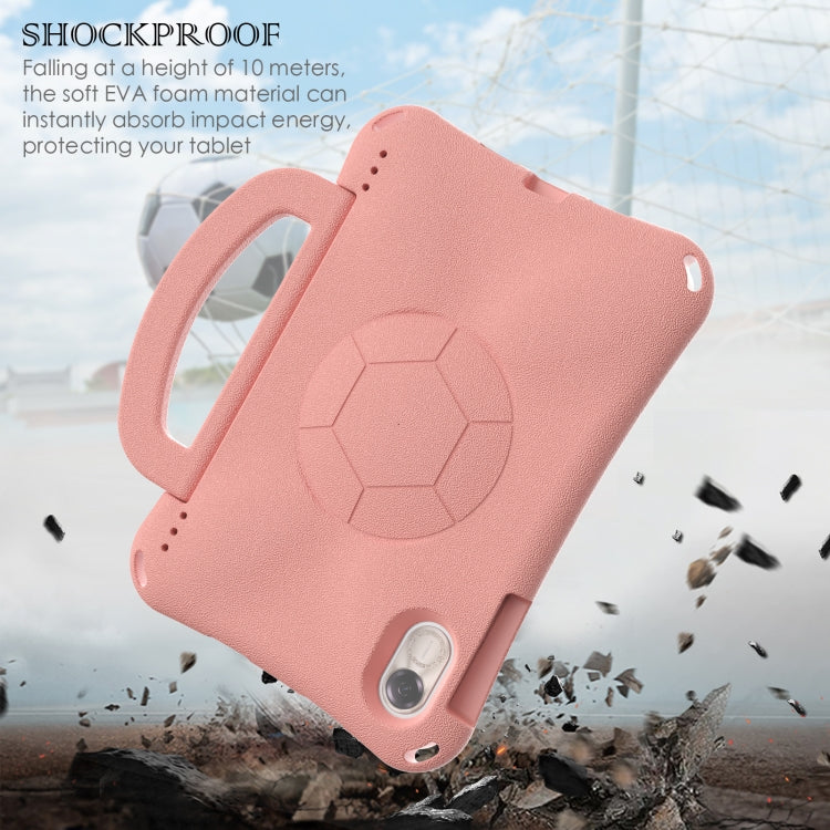 For Honor Pad X9 Handle Football Shaped EVA Shockproof Tablet Case(Light Pink) - Honor by PMC TechLife | Online Shopping South Africa | PMC TechLife | Buy Now Pay Later Mobicred