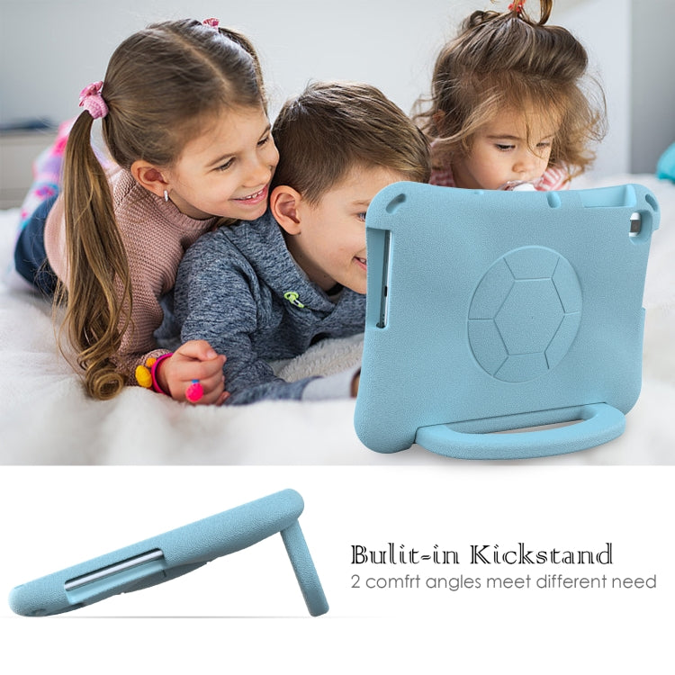 For Honor Pad X8 / X8 Lite 10.1 Handle Football Shaped EVA Shockproof Tablet Case(Light Blue) - Honor by PMC TechLife | Online Shopping South Africa | PMC TechLife | Buy Now Pay Later Mobicred