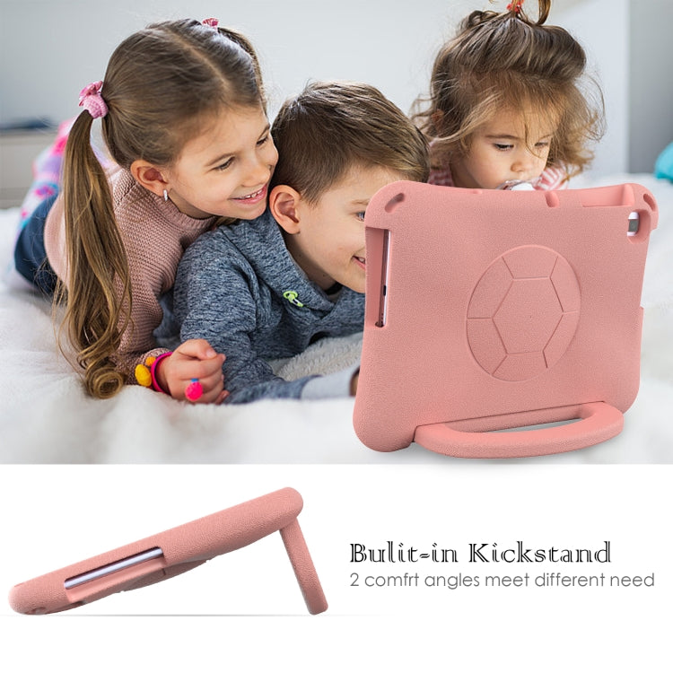 For Honor Pad X8 / X8 Lite 10.1 Handle Football Shaped EVA Shockproof Tablet Case(Light Pink) - Honor by PMC TechLife | Online Shopping South Africa | PMC TechLife | Buy Now Pay Later Mobicred