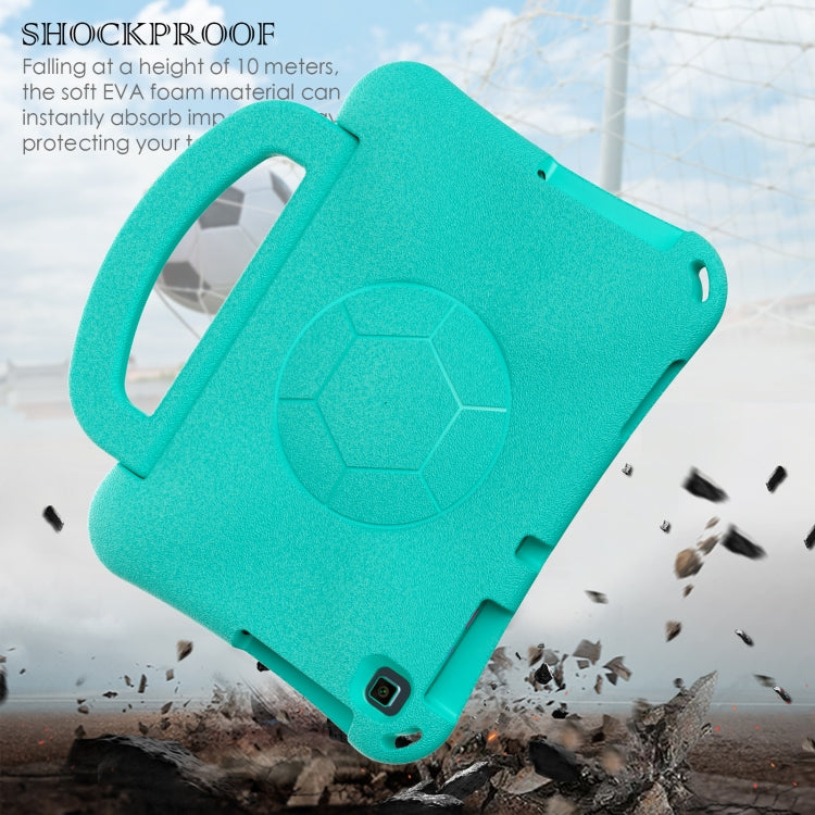 For Honor Pad X8 / X8 Lite 10.1 Handle Football Shaped EVA Shockproof Tablet Case(Mint  Green) - Honor by PMC TechLife | Online Shopping South Africa | PMC TechLife | Buy Now Pay Later Mobicred