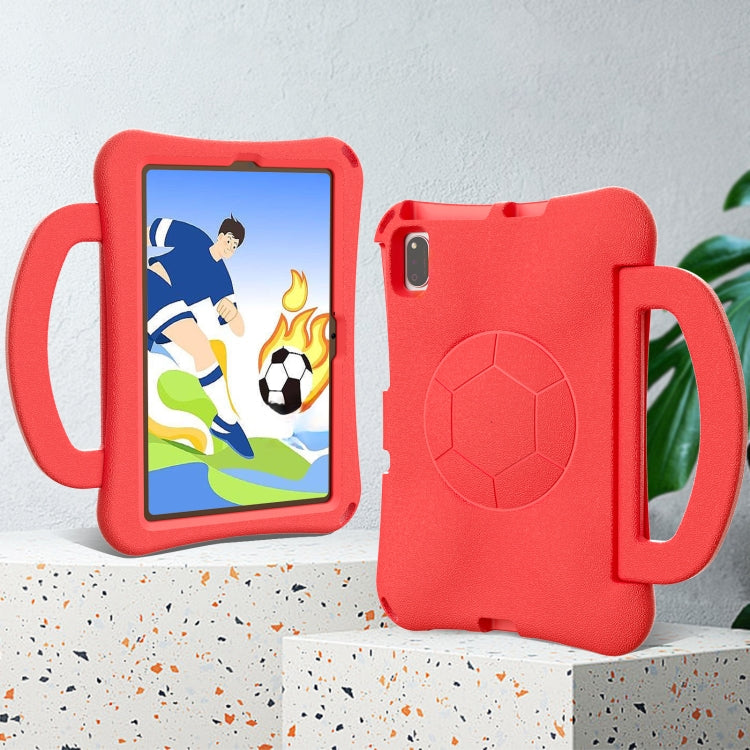 For Honor Pad V7 10.4 2024 Handle Football Shaped EVA Shockproof Tablet Case(Red) - Honor by PMC TechLife | Online Shopping South Africa | PMC TechLife | Buy Now Pay Later Mobicred